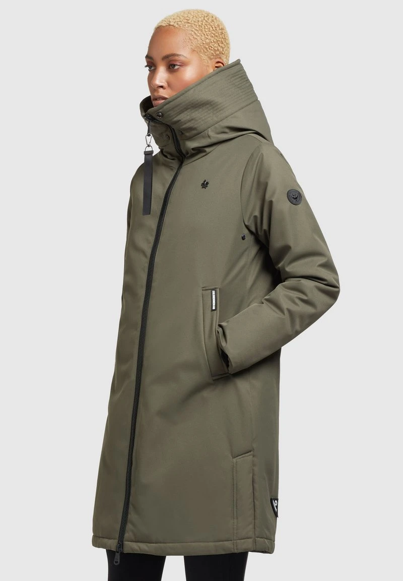 Khujo LISAD - Wintermantel - Khaki Grün 5 Khujo LISAD - Wintermantel - Khaki Grün – Bild 5