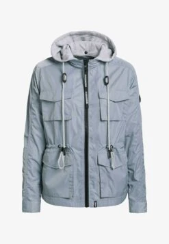 Khujo FLAMES - Leichte Jacke - Blaugrau Hell -Khujo Geschäft 271ec0f1b79d480f9e8b77e0131edb46