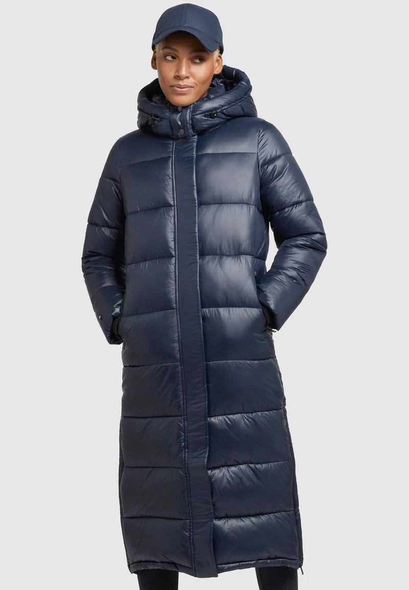 Khujo EMORIA SHINY - Wintermantel - Dunkelblau 1 Khujo EMORIA SHINY - Wintermantel - Dunkelblau