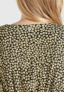 Khujo BORGIA - Jumpsuit - Schwarz-gelb Geblümt 11 Khujo BORGIA - Jumpsuit - Schwarz-gelb Geblümt -Khujo Geschäft 419c911290c4426e916bb1cf7469470c