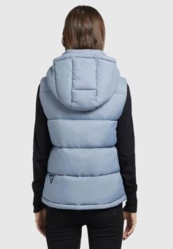 Khujo EDEN MATT - Weste - Hellblau -Khujo Geschäft 4937c8621f9e47deafa1a36fd43d1e1d