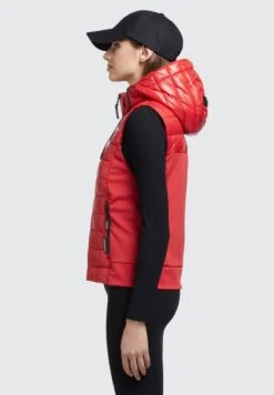 Khujo FABIA SHINY - Weste - Rot -Khujo Geschäft 4bfe76287f9c45a28c524d8d2c3ff65d