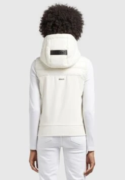 Khujo FABIA SHINY - Weste - Weiß -Khujo Geschäft 5da470cf68cd4c94b35c2c4fa08955d8