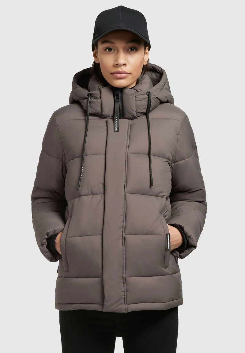 Khujo EVONA MATT - Winterjacke - Taupe 1 Khujo EVONA MATT - Winterjacke - Taupe