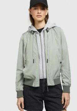 Khujo PERSEE - Leichte Jacke - Blassgrün -Khujo Geschäft 6968f2090b174084a1c4e57bca3d756e