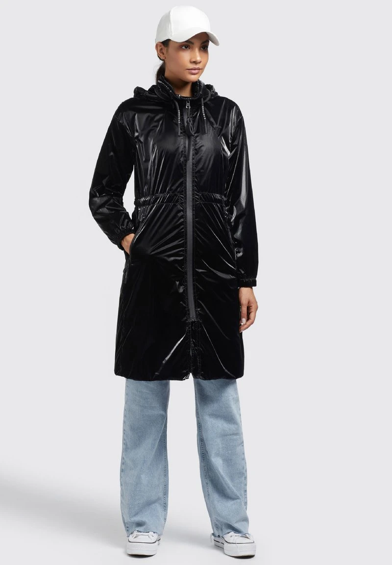 Khujo MARTHE - Regenjacke / Wasserabweisende Jacke - Schwarz 2 Khujo MARTHE - Regenjacke / Wasserabweisende Jacke - Schwarz – Bild 2