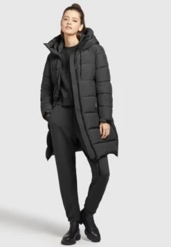 Khujo YOUMA - Wintermantel - Schwarz -Khujo Geschäft 78b65aa3adfe4ff8b714f9f0dc6f2d3d