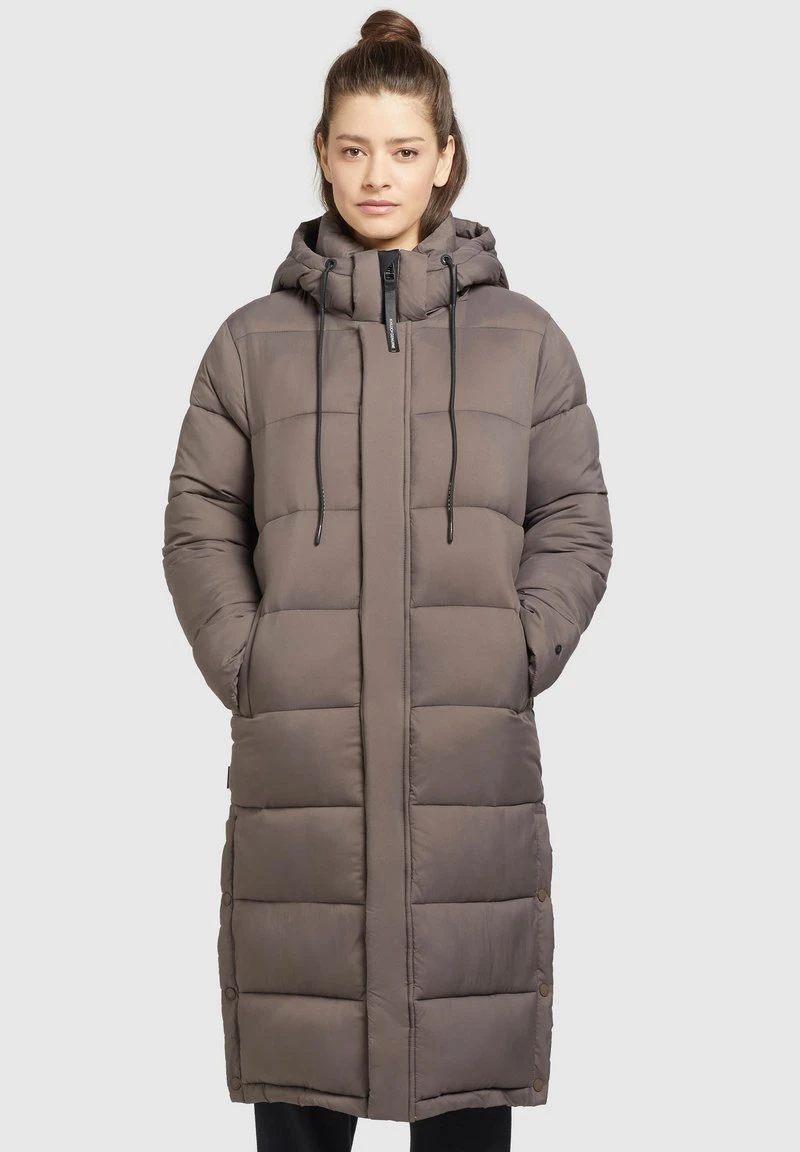 Khujo JULINA MATT - Wintermantel - Taupe 1 Khujo JULINA MATT - Wintermantel - Taupe