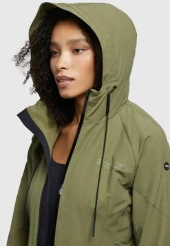 Khujo LEVANE - Regenjacke / Wasserabweisende Jacke - Olivgrün -Khujo Geschäft 82a9e1a96f1f418cab2aaa00a87d10aa