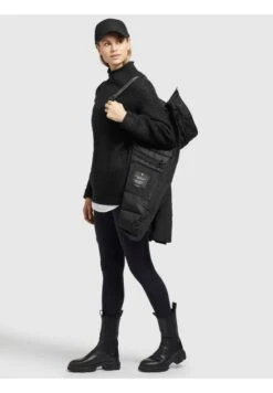 Khujo KANDA - Wintermantel - Schwarz -Khujo Geschäft 8e16cae35efa49bf9dc0afccd6a5cd78