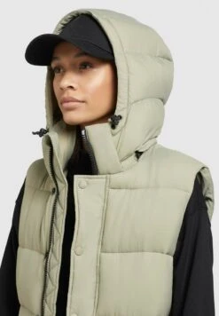 Khujo MAGNETA MATT - Weste - Mintgrün -Khujo Geschäft 94a162e4fd644146a9fa0e3f4934844c