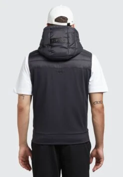 Khujo WEMO MATT - Weste - Schwarz -Khujo Geschäft 9dde97b0b1c648379a10e59cf958381e