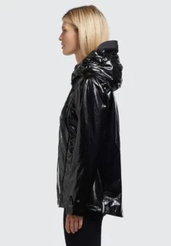 Khujo SOMIA - Regenjacke / Wasserabweisende Jacke - Schwarz -Khujo Geschäft a107ce40377d482db1d962244f233977