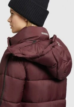 Khujo JULINA MATT - Wintermantel - Dunkelrot -Khujo Geschäft bfe00d45bc554e56b4a8e1190dd455ad