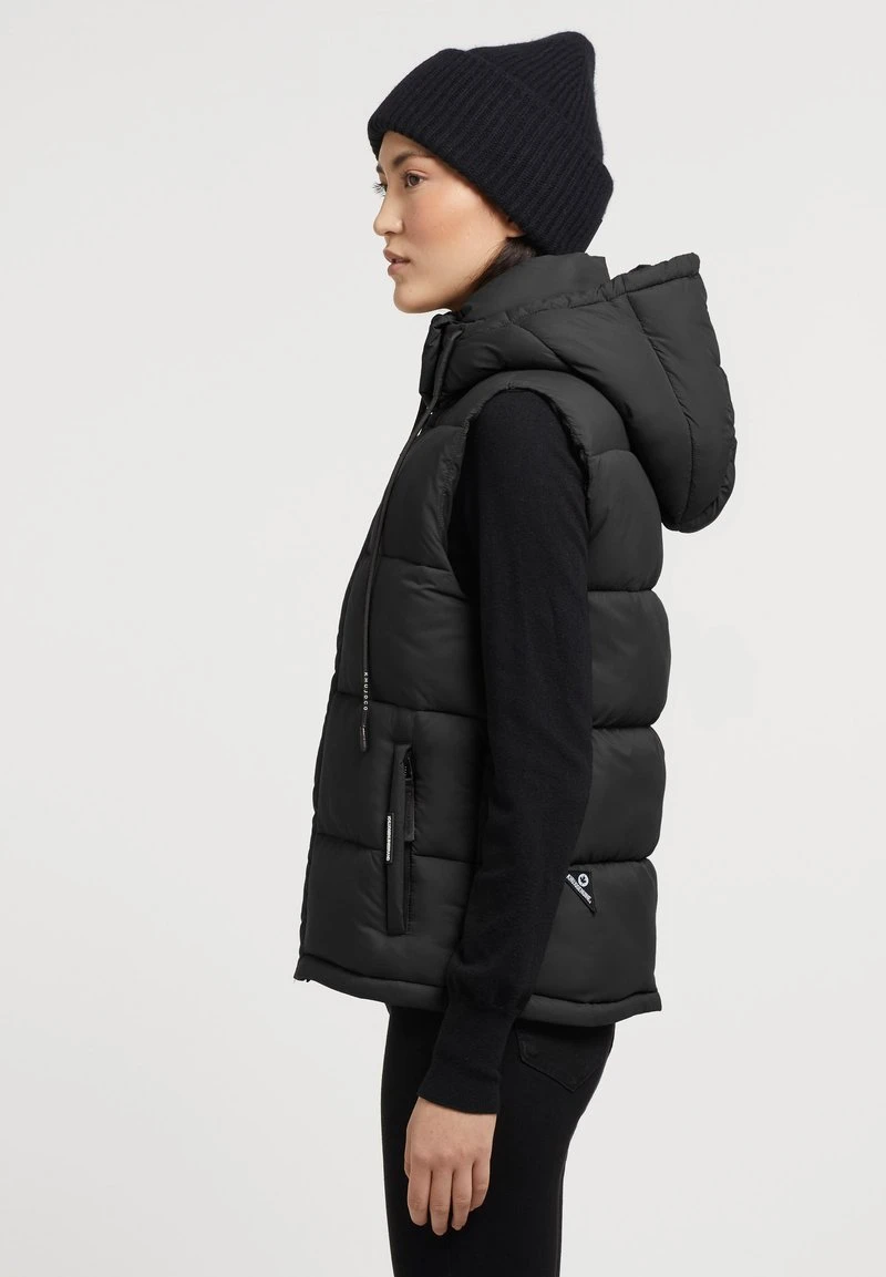 Khujo EDEN MATT - Weste - Schwarz 6 Khujo EDEN MATT - Weste - Schwarz – Bild 6