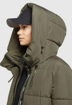 Khujo SOULANI2 - Wintermantel - Khaki Grün -Khujo Geschäft c684facb7c084758838f00abae947f44