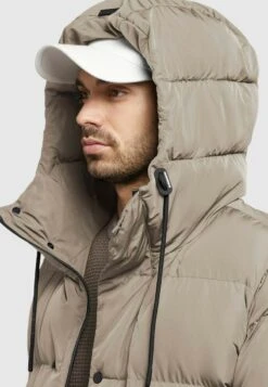 Khujo RAFI - Wintermantel - Taupe -Khujo Geschäft d188820ba00c4ab79fbf2f2f8f3d2d27