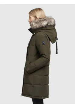 Khujo CLOREN - Wintermantel - Dunkelgrün -Khujo Geschäft e3f76664d3e948c8af1f1871ba0c5bcf