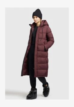 Khujo JULINA MATT - Wintermantel - Dunkelrot -Khujo Geschäft f1b8eb26d8764fbba66c8db6800680cc