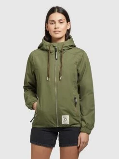 Khujo Blouson "Rolava" In Oliv -Khujo Geschäft khujo blouson rolava in oliv 2