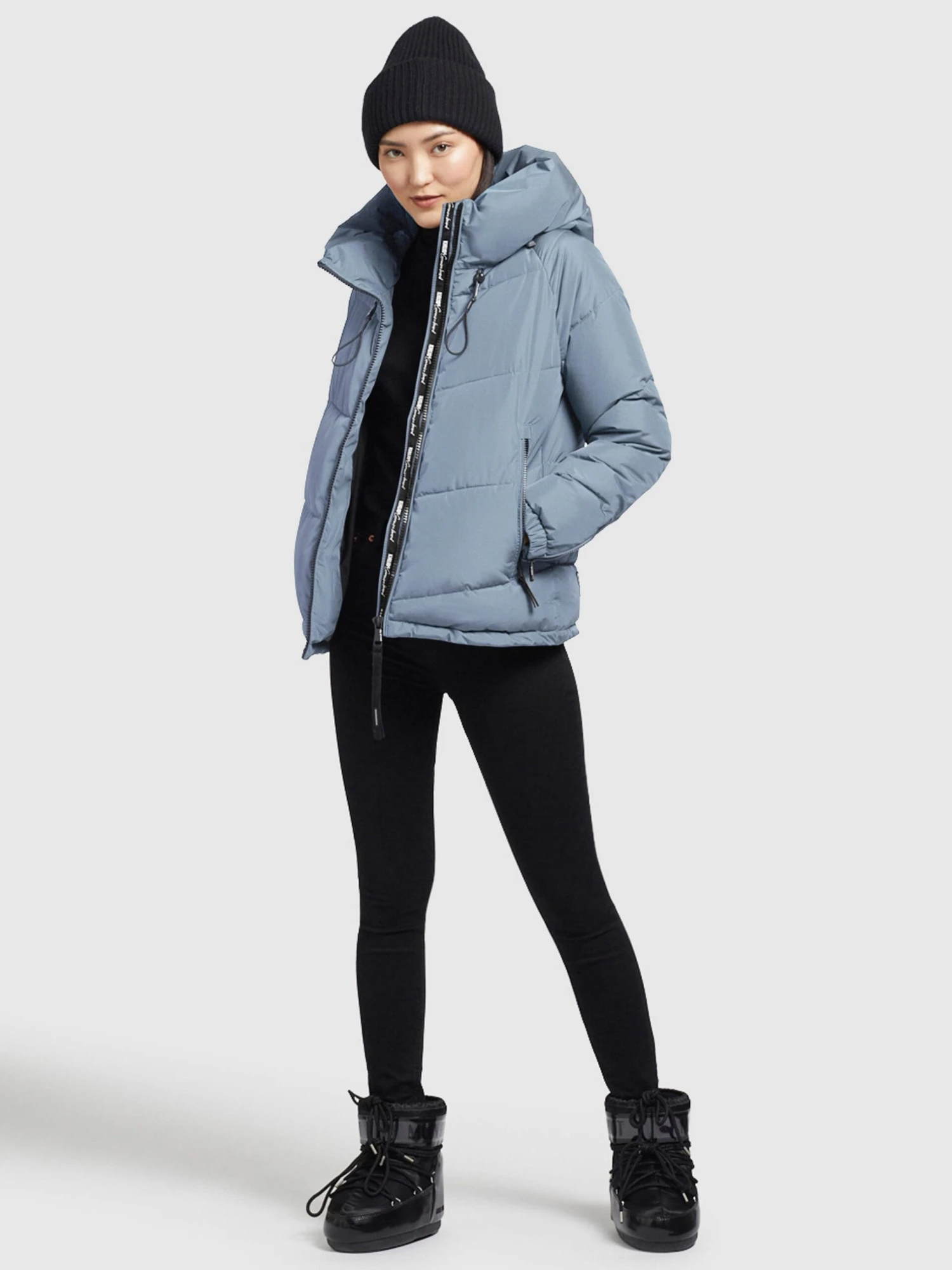 Khujo Jacke ESILA3 In Hellblau 2 Khujo Jacke ESILA3 In Hellblau – Bild 2