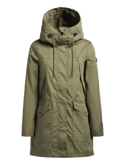Khujo Mantel AIRA3 In Olivgrün