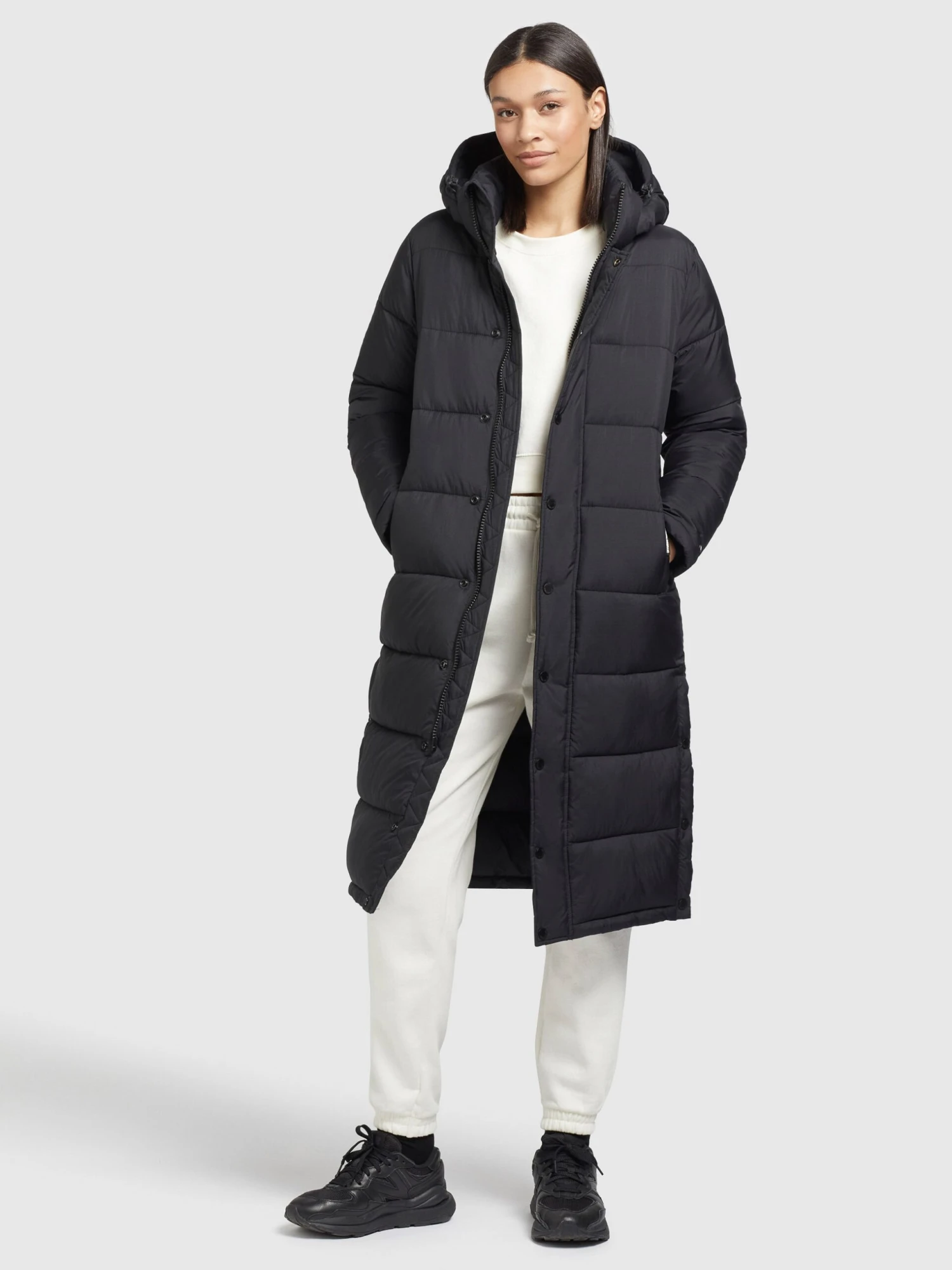 Khujo Mantel CORINNA MATT In Schwarz 6 Khujo Mantel CORINNA MATT In Schwarz – Bild 6