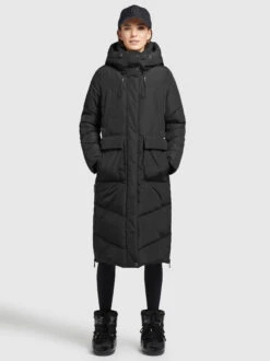 Khujo Geschäft -Khujo Geschäft khujo mantel elvita in schwarz 1