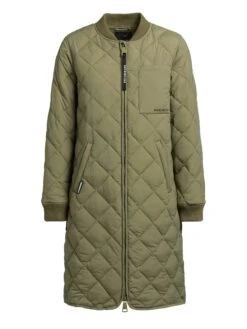 Khujo Mantel MARY In Olivgrün