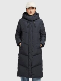 Khujo Mantel SONJE4 In Graublau -Khujo Geschäft khujo mantel sonje4 in graublau 3