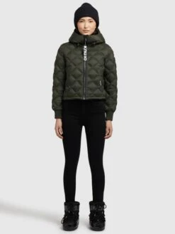 Khujo Steppjacke "Adore" In Oliv -Khujo Geschäft khujo steppjacke adore in oliv 4