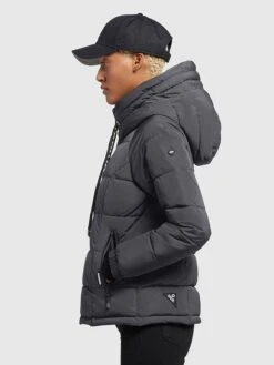 Khujo Steppjacke "Joilee" In Grau -Khujo Geschäft khujo steppjacke joilee in grau 2