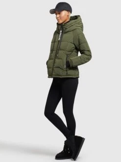 Khujo Steppjacke "Joilee" In Khaki -Khujo Geschäft khujo steppjacke joilee in khaki 3