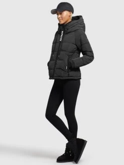 Khujo Steppjacke "Joilee" In Schwarz -Khujo Geschäft khujo steppjacke joilee in schwarz 3