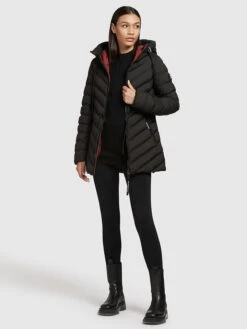 Khujo Steppjacke "Noomi" In Schwarz -Khujo Geschäft khujo steppjacke noomi in schwarz 4