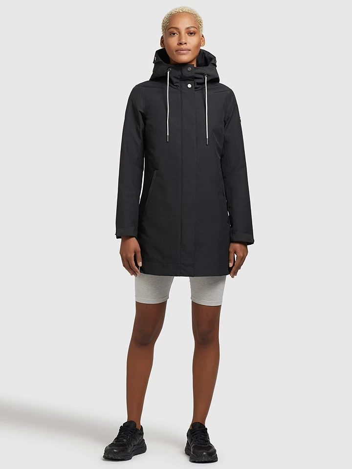 Khujo Übergangsjacke "Artisa" In Schwarz 1 Khujo Übergangsjacke "Artisa" In Schwarz