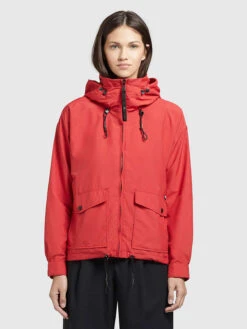 Khujo Übergangsjacke "Blair" In Rot -Khujo Geschäft khujo ubergangsjacke blair in rot 2