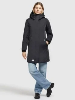 Khujo Übergangsjacke "Blossom" In Schwarz -Khujo Geschäft khujo ubergangsjacke blossom in schwarz 4