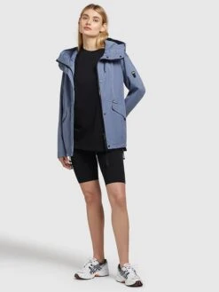 Khujo Übergangsjacke "Frips" In Hellblau -Khujo Geschäft khujo ubergangsjacke frips in hellblau 4