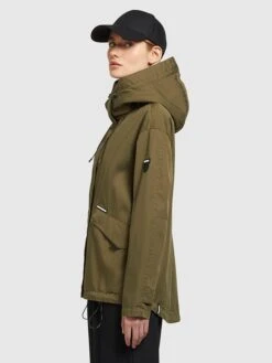 Khujo Übergangsjacke "Frips" In Oliv -Khujo Geschäft khujo ubergangsjacke frips in oliv 3