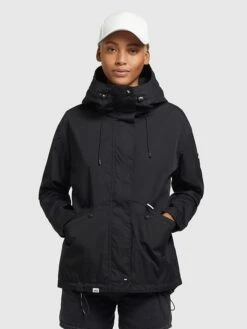 Khujo Übergangsjacke "Frips" In Schwarz -Khujo Geschäft khujo ubergangsjacke frips in schwarz 2