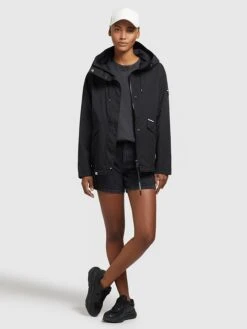 Khujo Übergangsjacke "Frips" In Schwarz -Khujo Geschäft khujo ubergangsjacke frips in schwarz 4