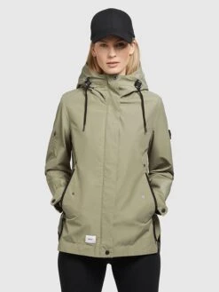 Khujo Übergangsjacke "Kaya" In Hellgrau -Khujo Geschäft khujo ubergangsjacke kaya in hellgrau 2