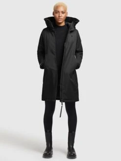 Khujo Übergangsmantel "Sarabi" In Schwarz 11 Khujo Übergangsmantel "Sarabi" In Schwarz -Khujo Geschäft khujo ubergangsmantel sarabi in schwarz 3