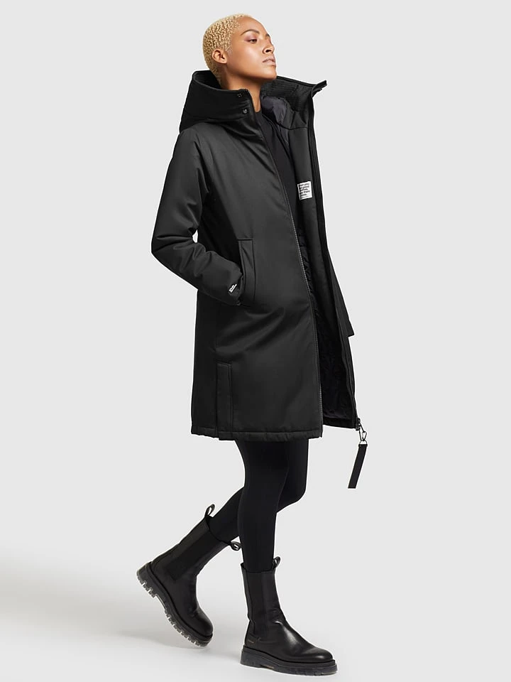 Khujo Übergangsmantel "Sarabi" In Schwarz 5 Khujo Übergangsmantel "Sarabi" In Schwarz – Bild 5