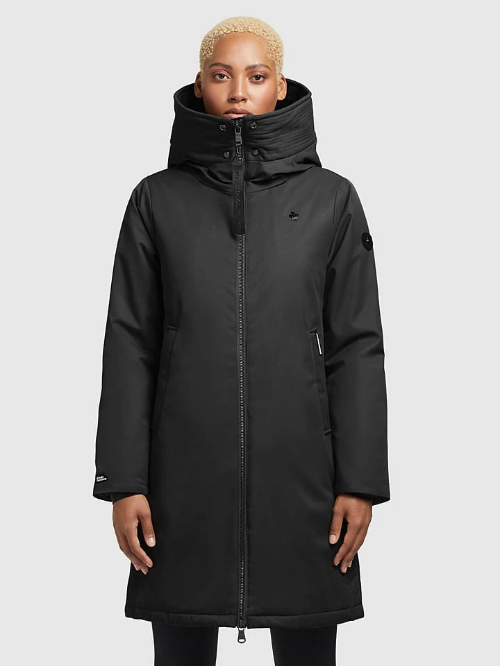 Khujo Übergangsmantel "Sarabi" In Schwarz 1 Khujo Übergangsmantel "Sarabi" In Schwarz