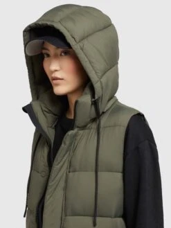 Khujo Weste TOURIN MATT In Khaki Grün -Khujo Geschäft khujo weste tourin matt in khaki grun 6