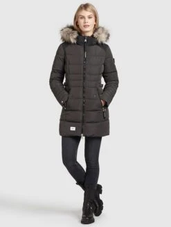 Khujo Winterjacke "Amaray 2" In Anthrazit -Khujo Geschäft khujo winterjacke amaray 2 in anthrazit 4