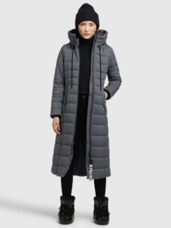 Khujo Wintermantel "Casca Light" In Grau -Khujo Geschäft khujo wintermantel casca light in grau 2