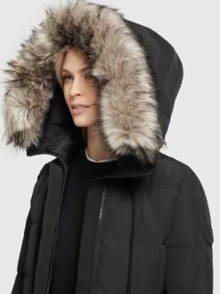 Khujo Wintermantel "Cloren" In Schwarz -Khujo Geschäft khujo wintermantel cloren in schwarz 5